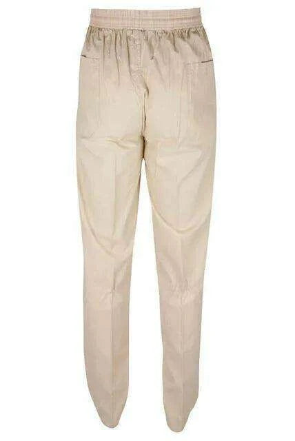Men's Breathable Light Cream Linen Harem Trousers - Ideal for Pilgrimage