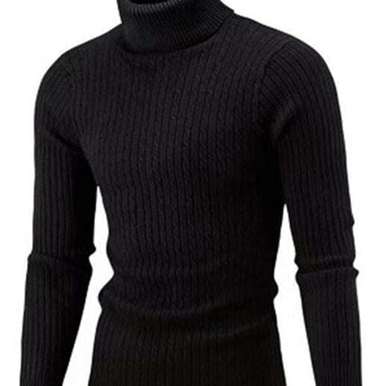 Men's Classic Long Sleeve Turtleneck Sweater