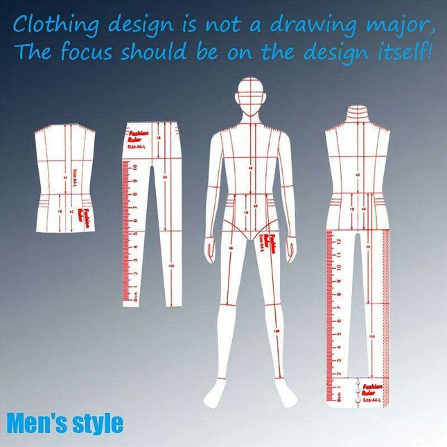 Men's Clear Fashion Mannequin: Essential Tool for Tailoring and Knitting