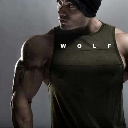 Men's Elite Performance Sleeveless Gym Tank - Premium Cotton Bodybuilding Wear - Très Elite