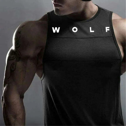 Men's Elite Performance Sleeveless Gym Tank - Premium Cotton Bodybuilding Wear - Très Elite