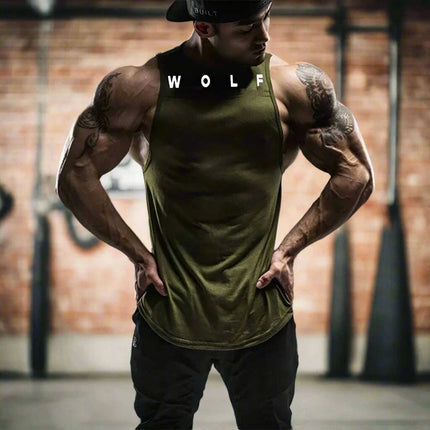Men's Elite Performance Sleeveless Gym Tank - Premium Cotton Bodybuilding Wear - Très Elite