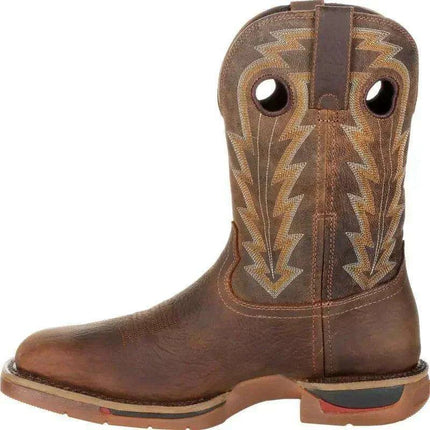 Men's Fashionable Embroidered Ankle Boots for Fall & Winter - Très Elite