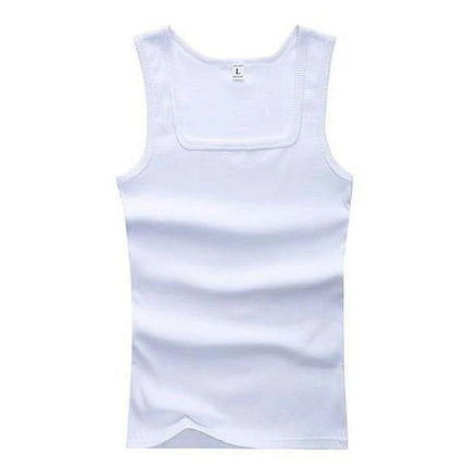 Men's Large Cotton Sleeveless Gym Tank Tops - Bodybuilding Muscle Vests for Fitness - Très Elite