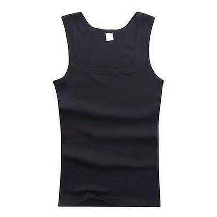 Men's Large Cotton Sleeveless Gym Tank Tops - Bodybuilding Muscle Vests for Fitness - Très Elite