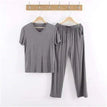 DarkGrey V-Neck / L