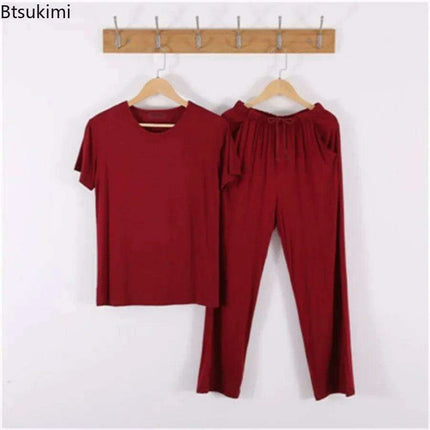 Men's Oversized Modal Pajama Set - Très Elite