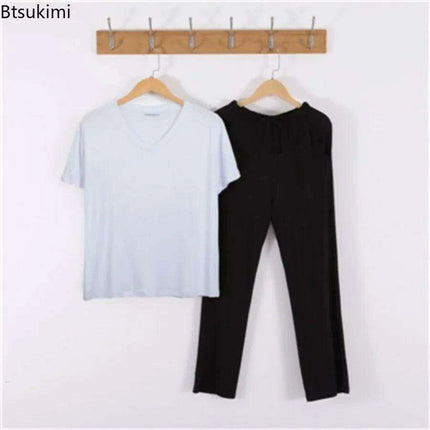 Men's Oversized Modal Pajama Set - Très Elite