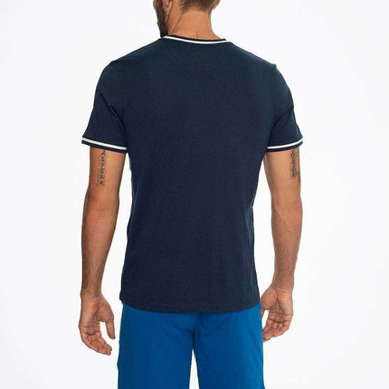 Men's Premium Cotton Short Sleeve Lounge Pajama Set - Très Elite