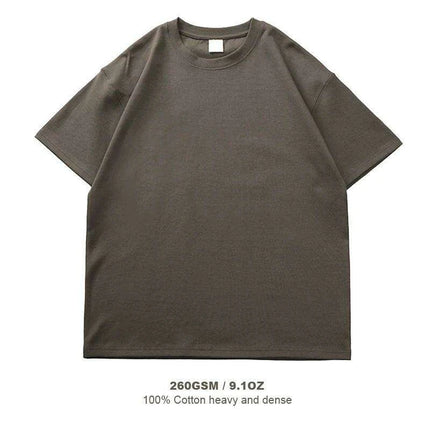 Men's Premium Heavyweight Cotton Oversized Summer T-Shirt - Short Sleeve O-Neck - Très Elite