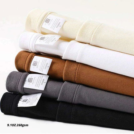 Men's Premium Heavyweight Cotton Oversized Summer T-Shirt - Short Sleeve O-Neck - Très Elite