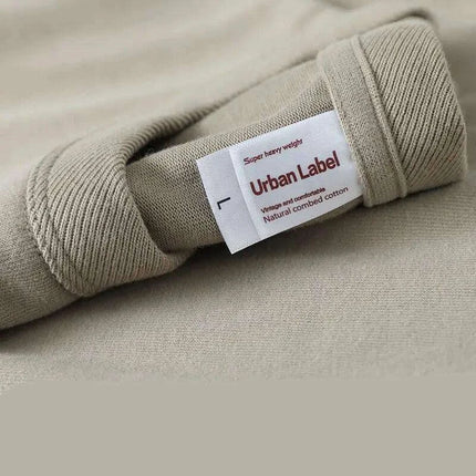 Men's Premium Khaki Cotton T-Shirt with Soft Brushed Neck - Très Elite
