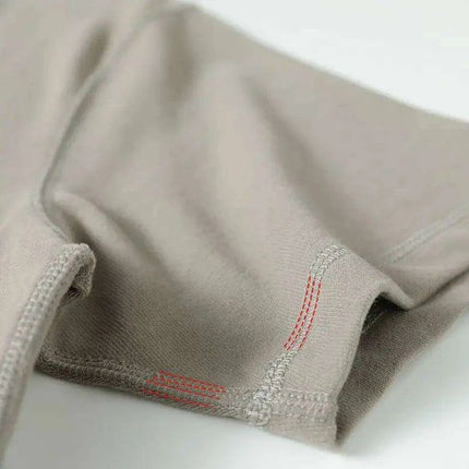 Men's Premium Khaki Cotton T-Shirt with Soft Brushed Neck - Très Elite