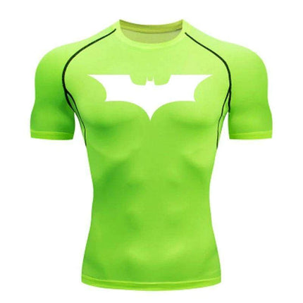 Men's Quick-Dry Compression Fitness T-Shirt for Running and Gym Workouts - Très Elite