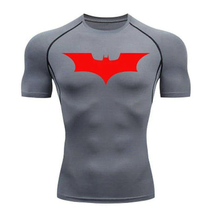 Men's Quick-Dry Compression Fitness T-Shirt for Running and Gym Workouts - Très Elite