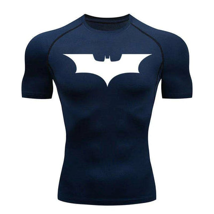 Men's Quick-Dry Compression Fitness T-Shirt for Running and Gym Workouts - Très Elite