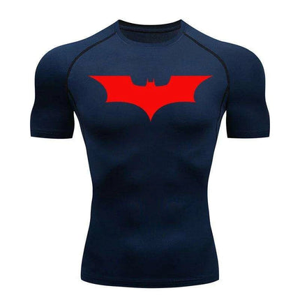 Men's Quick-Dry Compression Fitness T-Shirt for Running and Gym Workouts - Très Elite
