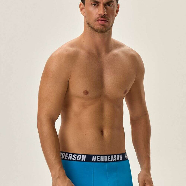 Men's Slim Fit Boxer Shorts Set – 3 Pack Geometric Cotton Blend - Très Elite