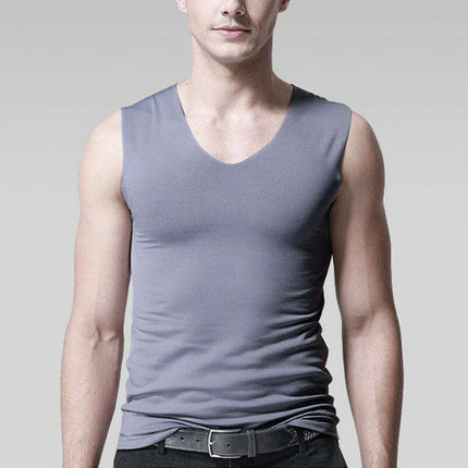 Men's Slim Fit Summer Muscle Tank Top - Quick-Drying Sleeveless Vest for Bodybuilding - Très Elite