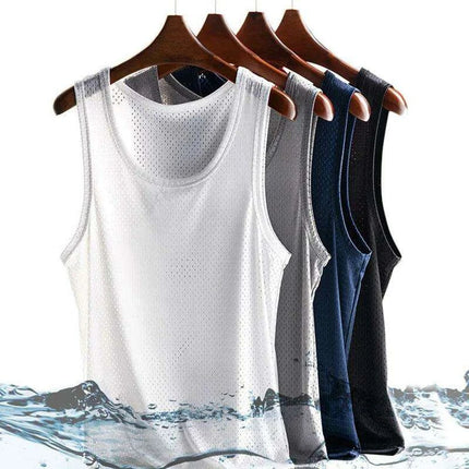 Men's Slim Fit Summer Muscle Tank Top - Quick-Drying Sleeveless Vest for Bodybuilding - Très Elite