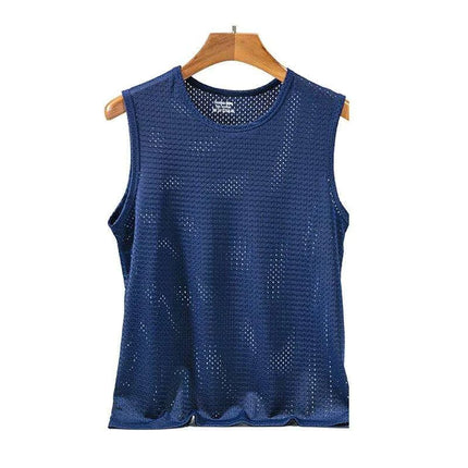 Men's Slim Fit Summer Muscle Tank Top - Quick-Drying Sleeveless Vest for Bodybuilding - Très Elite