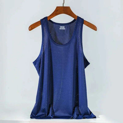 Men's Slim Fit Summer Muscle Tank Top - Quick-Drying Sleeveless Vest for Bodybuilding - Très Elite