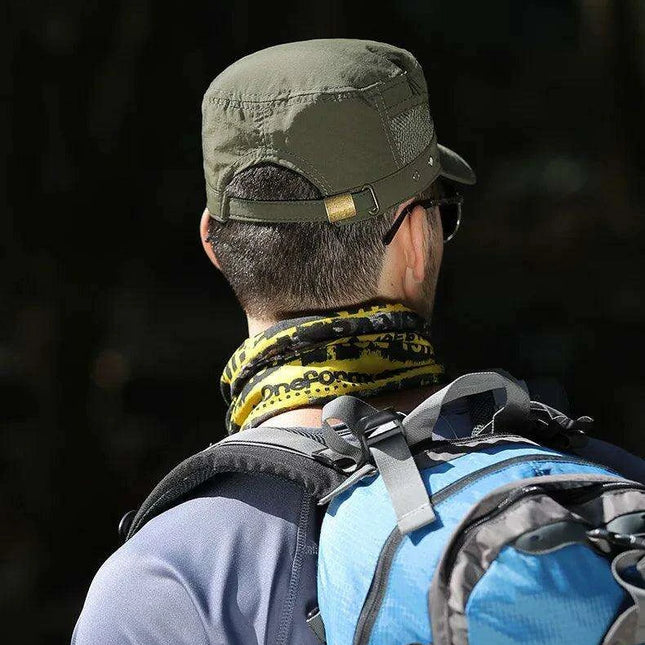 Men's Stylish Sun Protection Trucker Cap for Outdoor Adventures