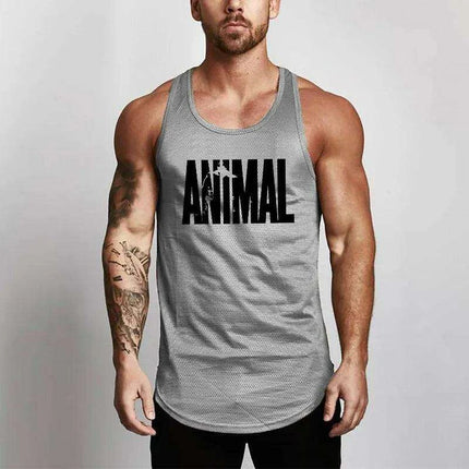 Men's Summer Slim Fit Fitness Tank Top - Très Elite