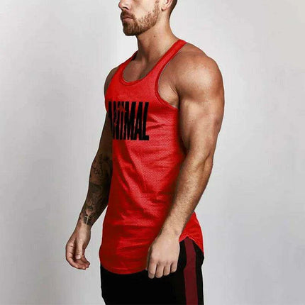 Men's Summer Slim Fit Fitness Tank Top - Très Elite