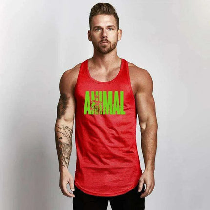 Men's Summer Slim Fit Fitness Tank Top - Très Elite
