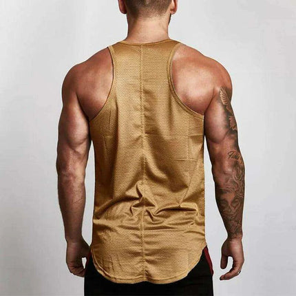 Men's Summer Slim Fit Fitness Tank Top - Très Elite