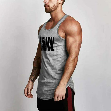 Men's Summer Slim Fit Fitness Tank Top - Très Elite