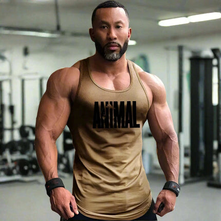 Men's Summer Slim Fit Fitness Tank Top - Très Elite
