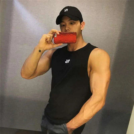 Men's Summer Tactical Mesh Sleeveless Training Vest - Breathable Gym Sports T-shirt for Running and Muscle Workouts - Très Elite