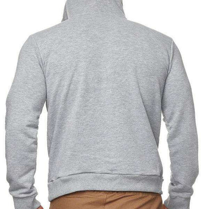 Men's Trendy Hoodie and Long Sleeve T-Shirt Combo with Built-in Mask