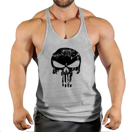 Men's Y-Back Sleeveless Gym Tank - Essential Workout Vest for Bodybuilders and Lifters - Très Elite