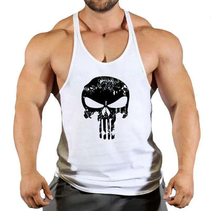Men's Y-Back Sleeveless Gym Tank - Essential Workout Vest for Bodybuilders and Lifters - Très Elite