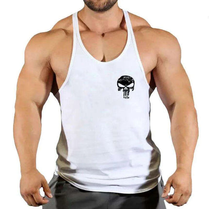Men's Y-Back Sleeveless Gym Tank - Essential Workout Vest for Bodybuilders and Lifters - Très Elite