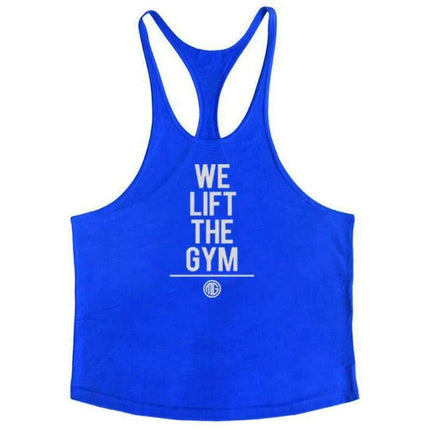 Men's Y-Back Sleeveless Muscle Tank - Performance Fitness Stringer Vest for Bodybuilding - Très Elite