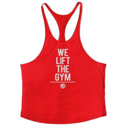 Men's Y-Back Sleeveless Muscle Tank - Performance Fitness Stringer Vest for Bodybuilding - Très Elite