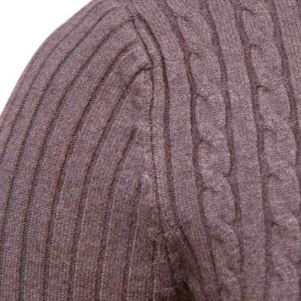Men's knitted sweater cross-border turtleneck slim fit bottoming sweater - Très Elite
