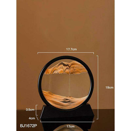 Mesmerizing 3D Glass Quicksand Art for a Tranquil Environment - Très Elite