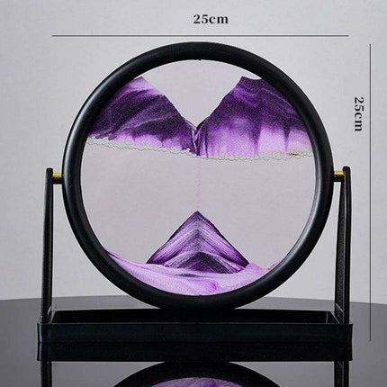 Mesmerizing 3D Glass Quicksand Art for a Tranquil Environment - Très Elite