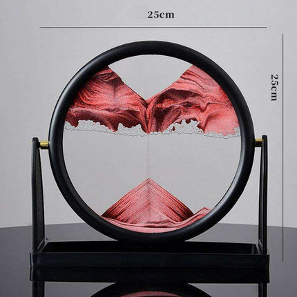 Mesmerizing 3D Glass Quicksand Art for a Tranquil Environment - Très Elite