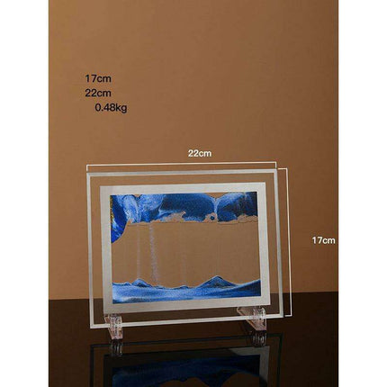 Mesmerizing 3D Glass Quicksand Art for a Tranquil Environment - Très Elite