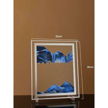 Mesmerizing 3D Glass Quicksand Art for a Tranquil Environment - Très Elite