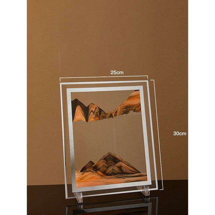 Mesmerizing 3D Glass Quicksand Art for a Tranquil Environment - Très Elite