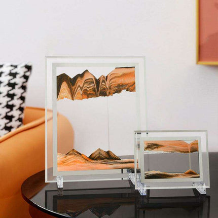 Mesmerizing 3D Glass Quicksand Art for a Tranquil Environment - Très Elite