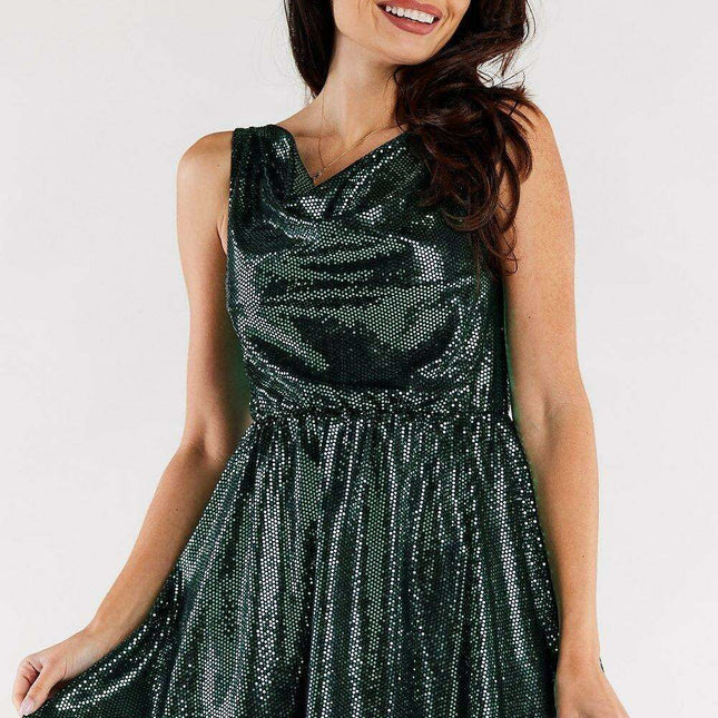 Mesmerizing Ruffled Evening Gown