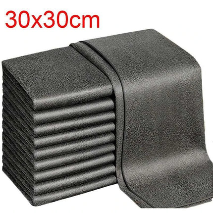 Microfiber Master Cleaning Cloth Set - Superior Towels for Household and Automotive Excellence - Très Elite
